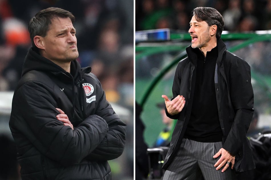 FCSP-Coach Alexander Blessin (51, l) und BVB-Trainer Niko Kovač (53) treffen am Samstag das erste Mal aufeinander.