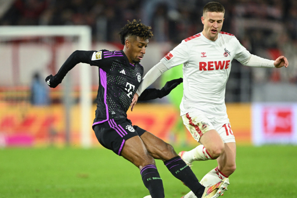 Rechtsverteidiger Rasmus Carstensen (r.), hier im Duell mit Bayerns Kingsley Coman (27), konnte am Mittwoch wieder voll trainieren.