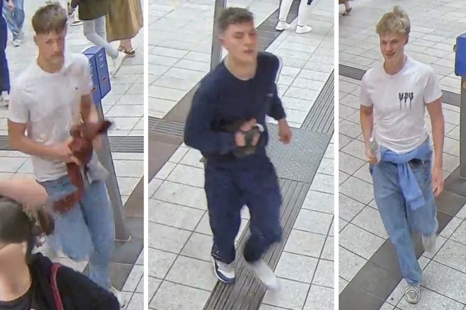 Die Münchner Polizei sucht diese drei Jugendlichen.