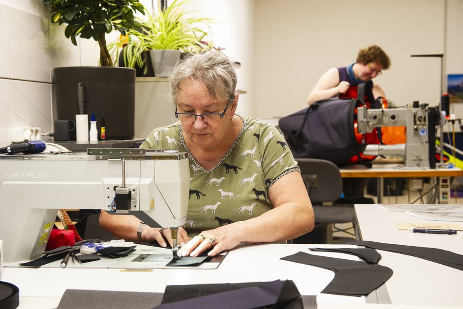 Taschen und Textilien für die Räder werden in Kriebstein hergestellt. Einige Komponenten kommen aus Sachsen.