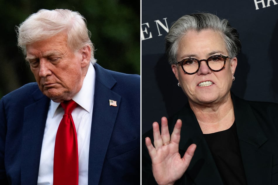 Rosie O'Donnell brushed off President Donald Trump's threats to have her US citizenship revoked over her outspoken criticism of him.