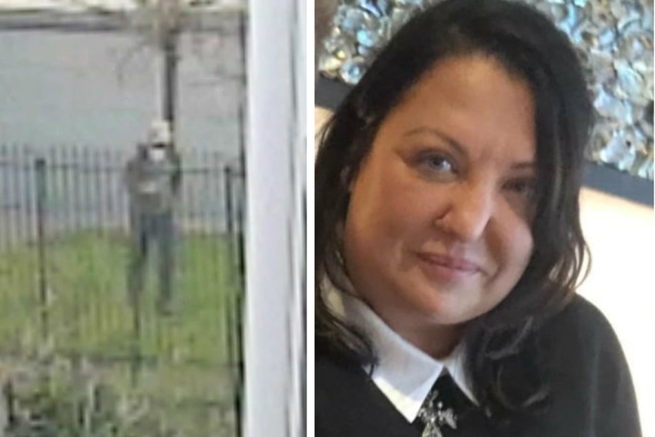 Die Polizei Berlin fahndet im Zusammenhang der getöteten Oksana Romberg (r.) mit einem Video nach einem Mann.