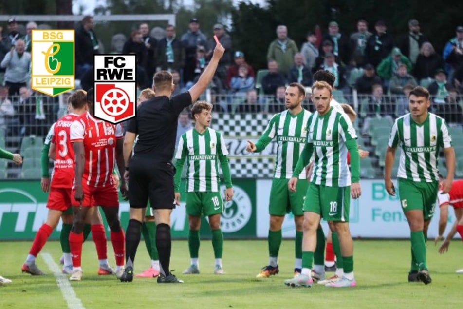 Bei knappem Erfurt-Sieg: Chemie-Spieler, der gesperrt werden sollte, sieht direkt Rot