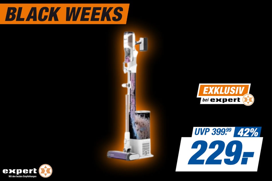 Shark-Akkusauger IW3612EXEU für 229 statt 399,99 Euro.