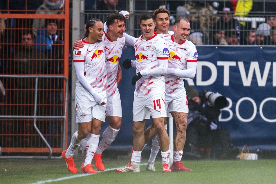 Bereits nach 21 Minuten war RB Leipzig beim VfL Bochum mit 3:0 in Führung.