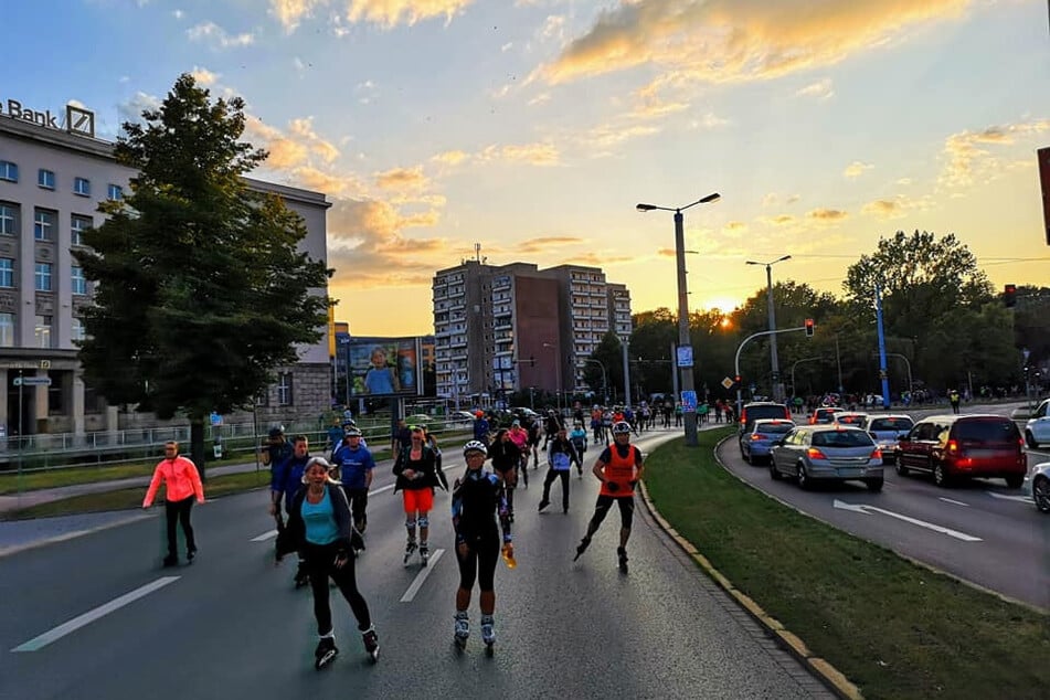 Am Donnerstagabend findet in Chemnitz das erste Nachtskaten der Saison statt.