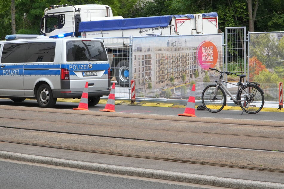 Sperrung nach Fahrrad-Unfall in Leipzig: Frau verletzt