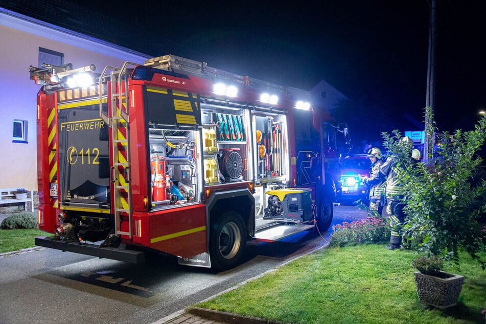 Noch während des ersten Einsatzes musste die Feuerwehr zu einem weiteren gemeldeten Alarm ausrücken.