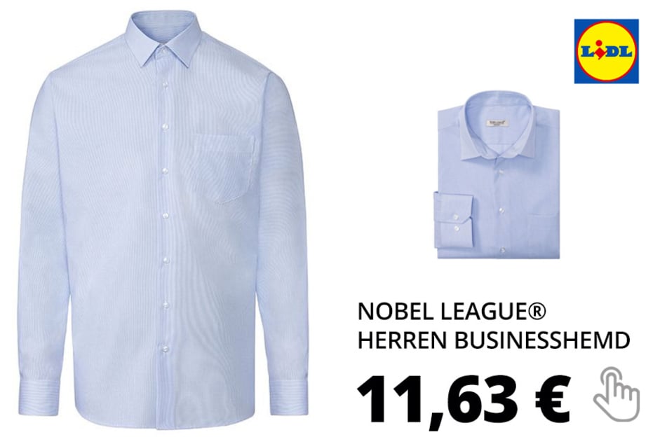 NOBEL LEAGUE® Herren Businesshemd