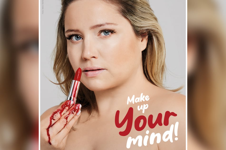 "Make up your Mind" ist das Motto der PETA-Kampagne, an der sich auch die Kölner Schauspielerin beteiligt.