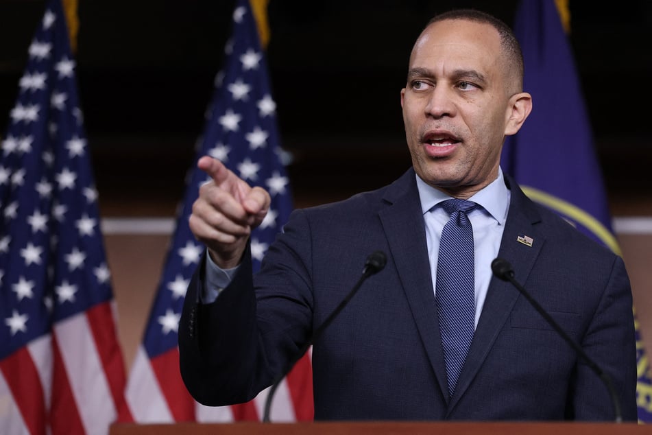 House Minority Leader Hakeem Jeffries sought to pass a war powers resolution by "unanimous consent" – a procedure that bypasses the need to hold a recorded vote, provided no one objects.