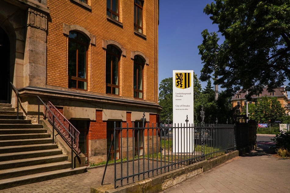 An der Junghansstraße in Striesen befindet sich die Wohngeldstelle. Sie bietet nun auch eine Online-Terminvereinbarung an. (Archivfoto)