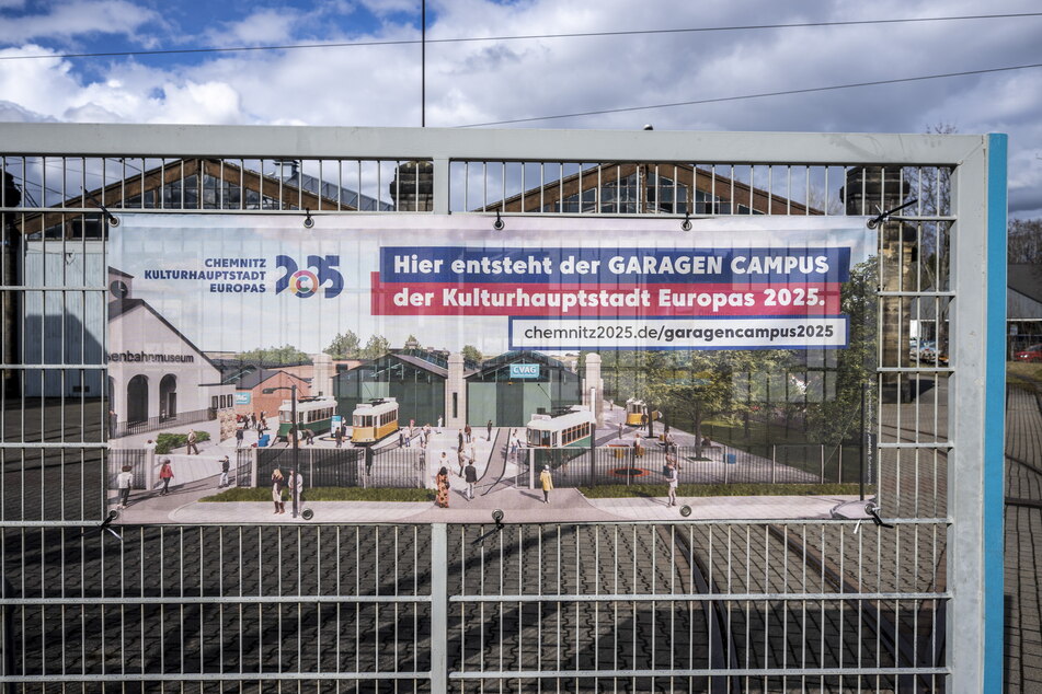Der Garagen-Campus an der Zwickauer Straße wird eine von vier Interventionsflächen der Kulturhauptstadt 2025.
