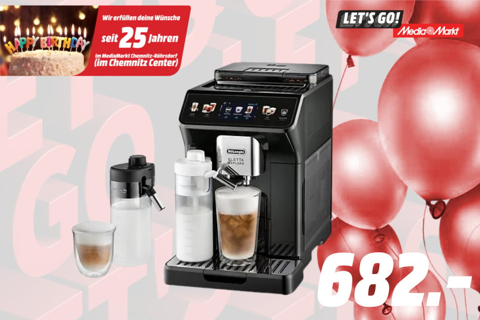 DeLonghi-Kaffeevollautomat für 682 Euro..