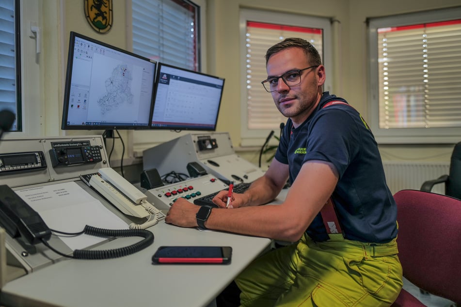 Ortswehrleiter Felix Werner (27) kämpft seit Längerem mit Personal-Problemen.