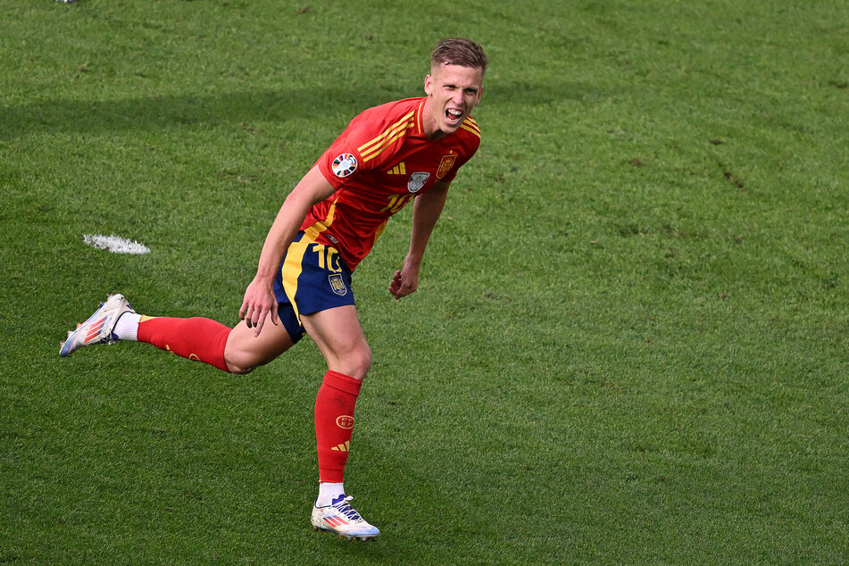 Dani Olmo (26) konnte bei der EM bislang absolut überzeugen.