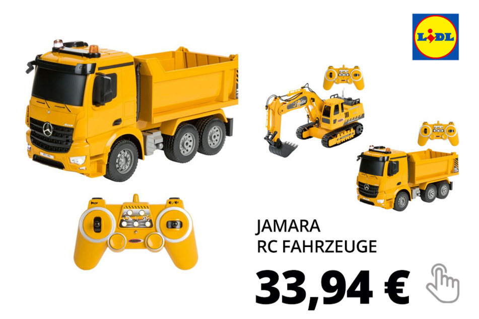 JAMARA RC Fahrzeuge, mit Hupe, Licht und Sound