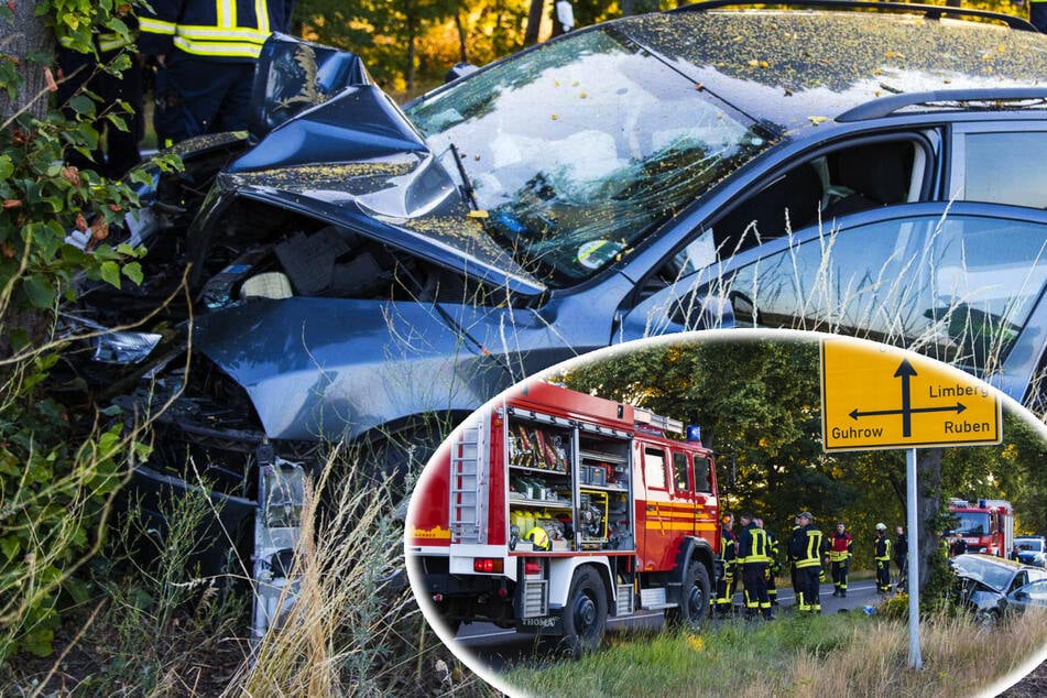Tödlicher Unfall auf Landstraße: Skoda-Fahrer stirbt nach Kollision mit Baum