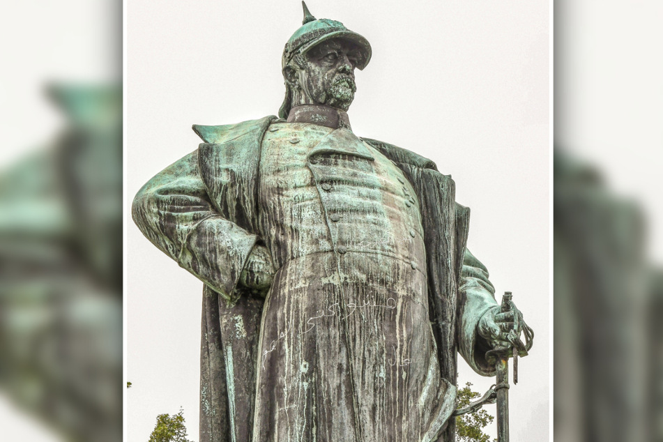 Das Bismarck-Denkmal in Lübeck - so oder so ähnlich darf man sich die "neue" Bismarck-Figur auf dem Czerneboh vorstellen.