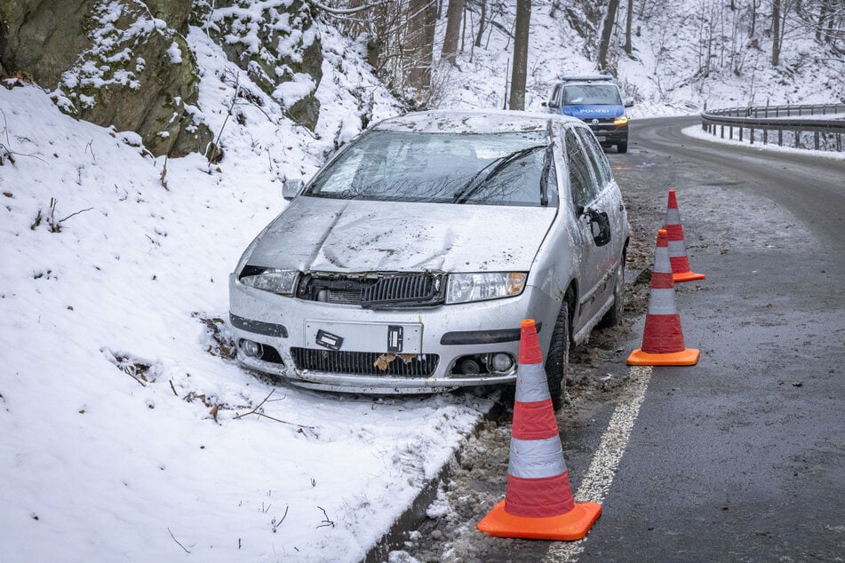 Eine 19-jährige Skoda-Fahrerin hatte am Freitagmorgen Glück im Unglück.