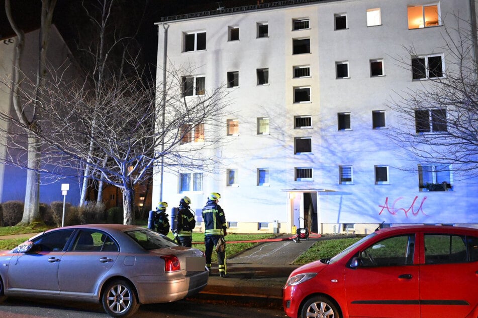 In einer Mehrfamilienhauswohnung war es zu einem Brand gekommen.