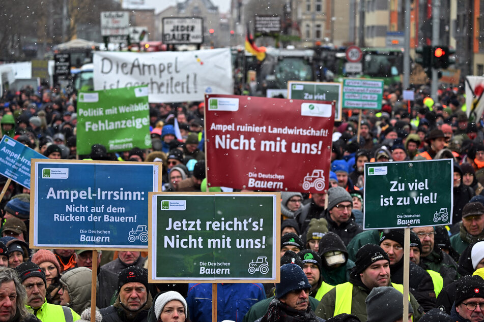 Kein Ende in Sicht: Thüringer Bauern wollen weiter auf die Barrikaden gehen