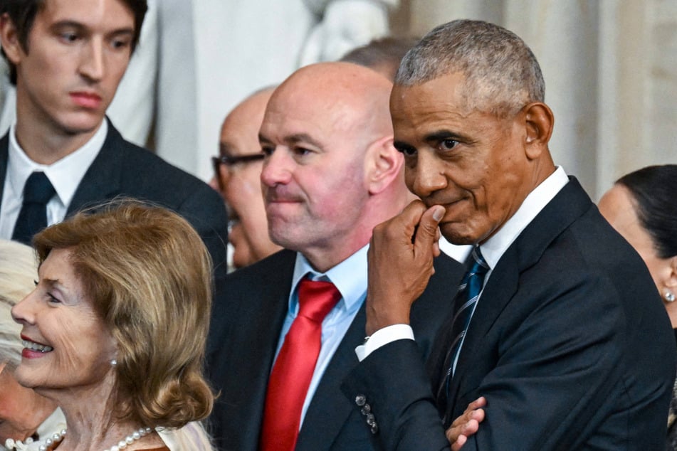 Former President Barack Obama slammed businesses and institutions that have tried to appease his successor, Donald Trump.