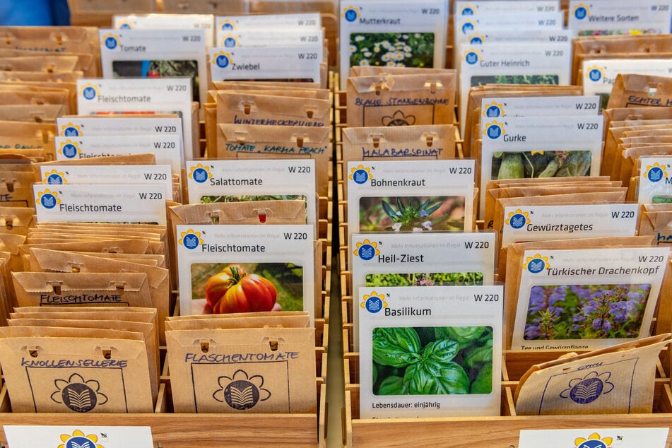 Saatgut tauschen oder erwerben - zugunsten der Artenvielfalt im Garten.