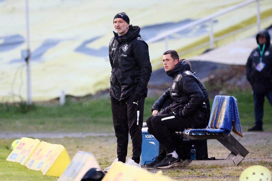Tomislav Piplica (55) und Robin Hintz (29) sollen als Trainer-Duo bei Lok Leipzig wohl nicht mehr weitermachen.