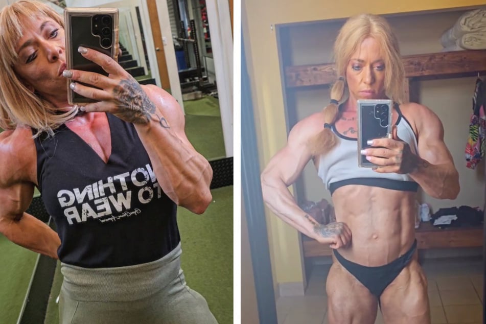 Kristyn Lia (†39) startete erst in den vergangenen Jahren als Bodybuilderin durch.