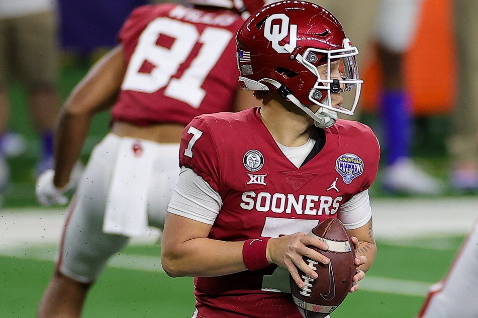 Sooners quarterback Spencer Rattler threw a touchdown and ran for another in Oklahoma's win over Nebraska on Saturday.