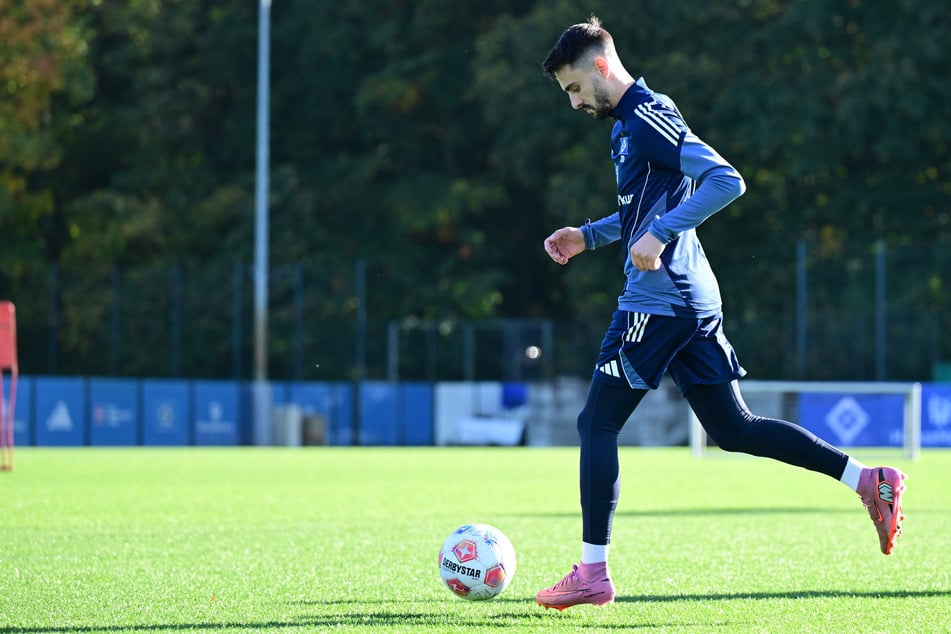 Fábio Vieira wird dem HSV in Leipzig fehlen.
