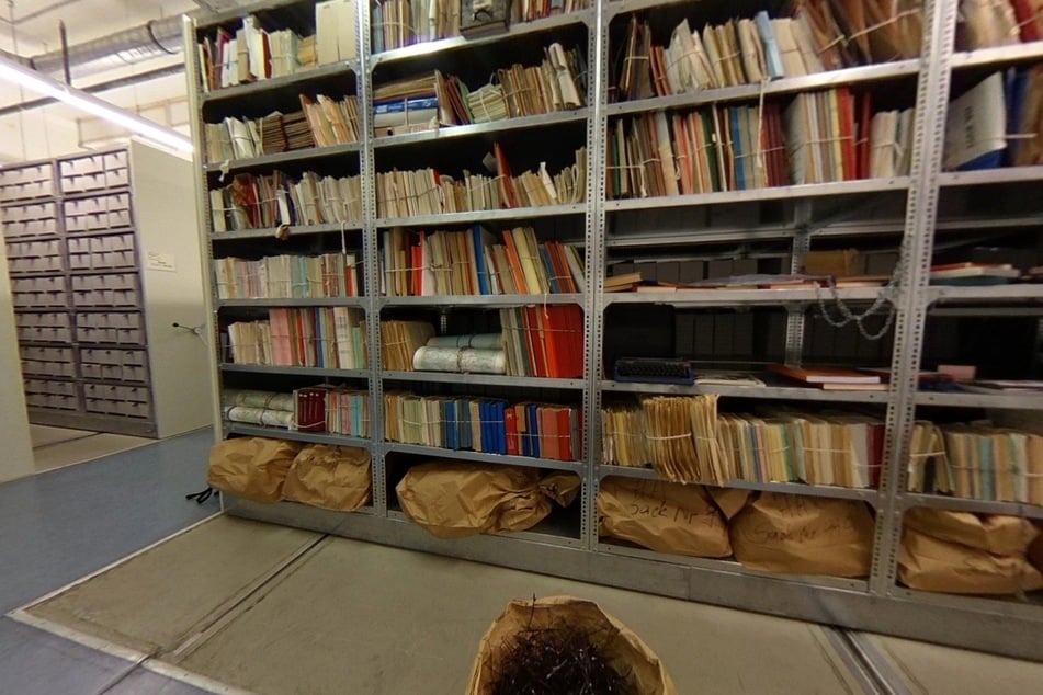 Archivmaterial im Stasi-Unterlagen-Archiv.