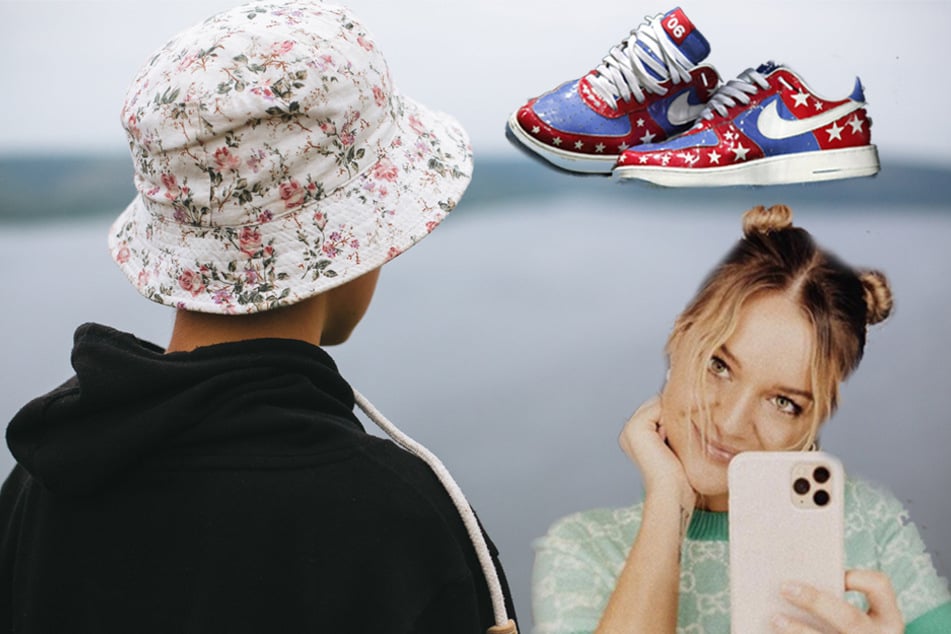 Trends such as bucket hats, chunky sneakers, Nike Air Force 1s, and pigtails are all back in style.