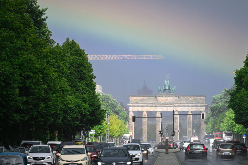 Das Wetter in Berlin kann sich nicht entscheiden.