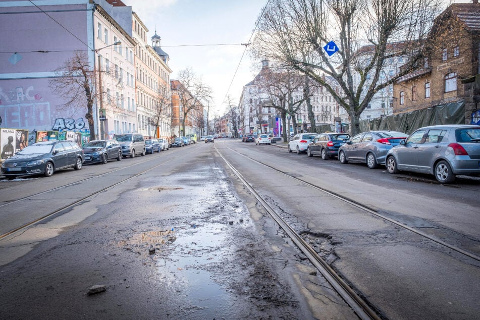 Die Stötteritzer Straße wird ab Montag für rund drei Wochen teilweise gesperrt sein.