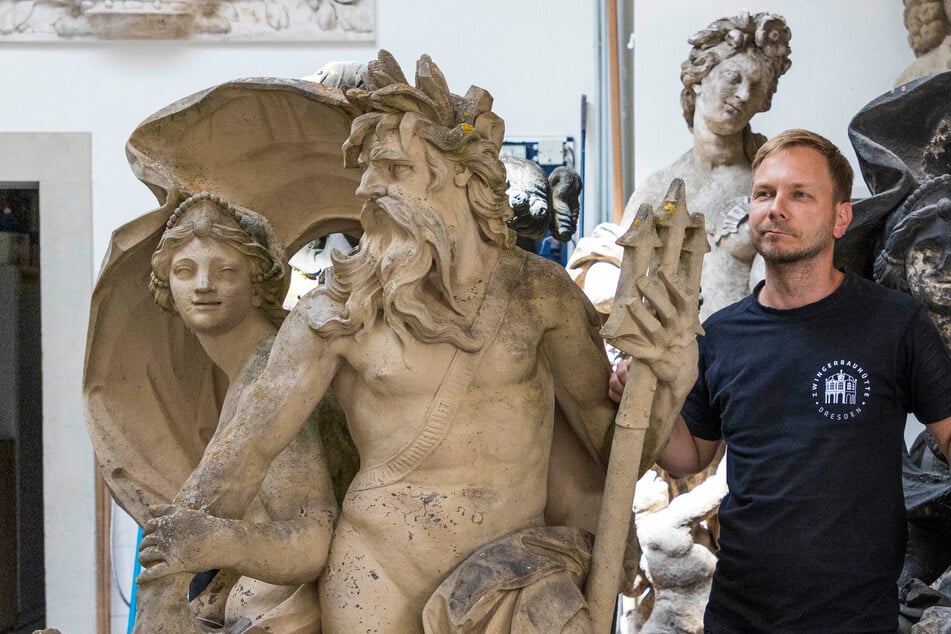 Dresden: Zwinger-Nymphen müssen restauriert werden: Verjüngungskur für steinerne Götter