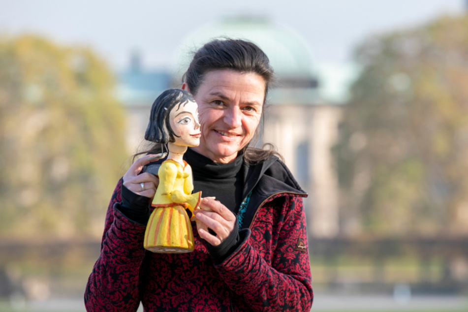Bianka Heuser (47) mit ihrer "Salzprinzessin".