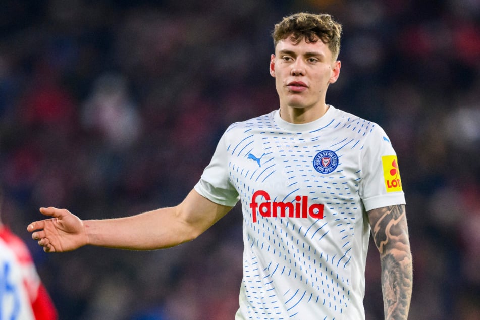 Holstein Kiels Nicolai Remberg (24) steht vor einem Wechsel zum HSV. (Archivfoto)