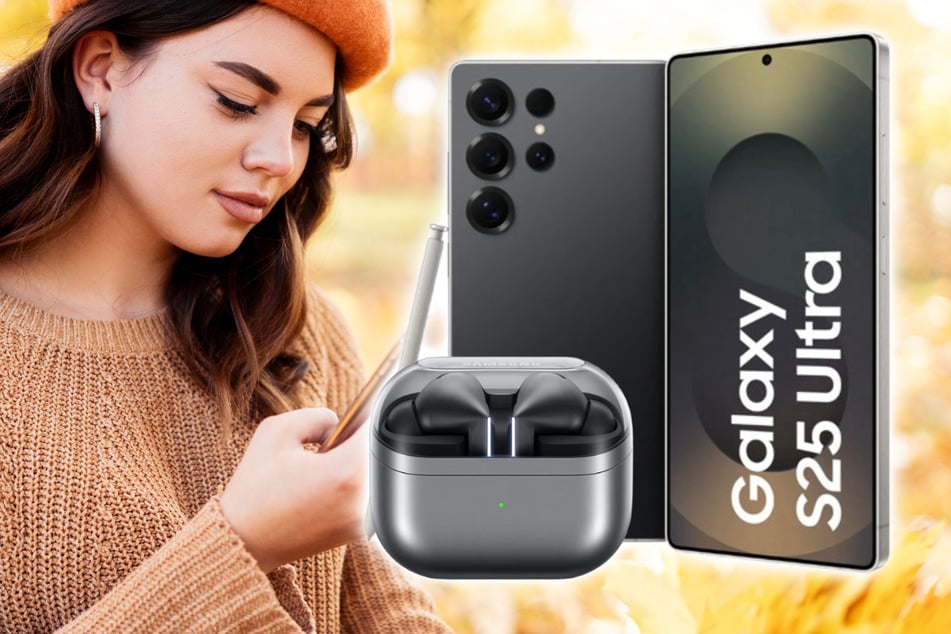 Hier gibt's das Samsung Galaxy S25 Ultra mit Buds zur Black-Week mega günstig