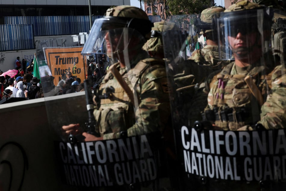 California sues Trump and Hegseth over deployment of National Guard troops in LA