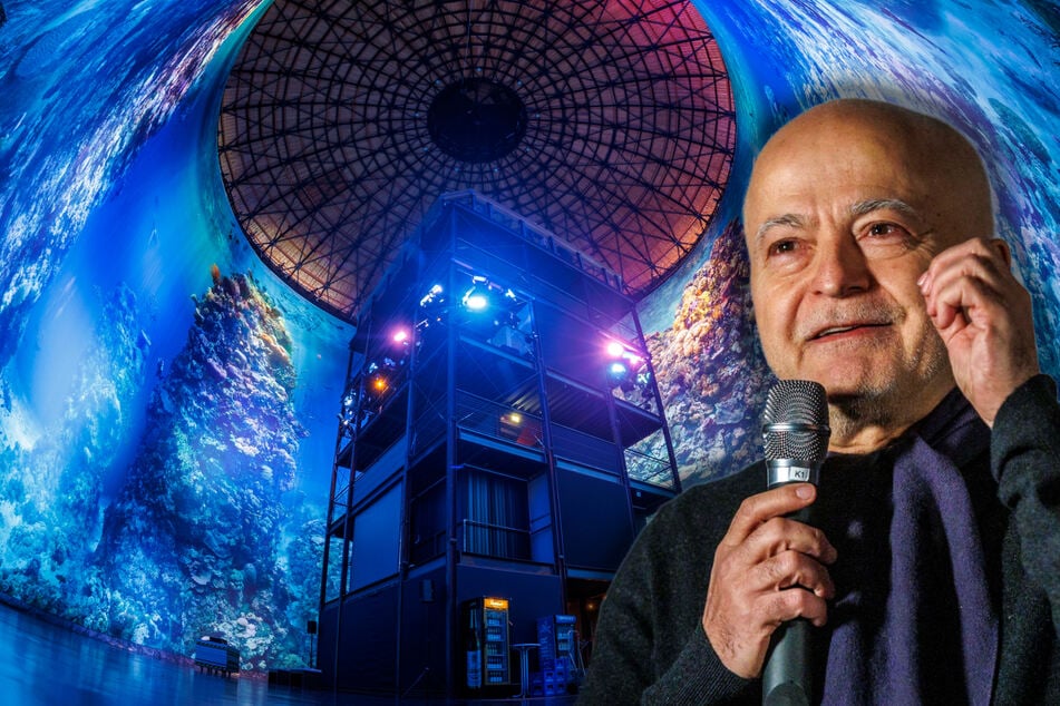 Dresden: Neues Panometer-Panorama: Asisi lässt Dresden im Korallenmeer abtauchen