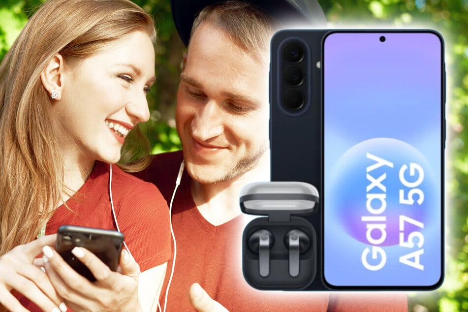 Samsung Galaxy A57 mit Buds 4 für einmalig 1 Euro bei Blau sichern