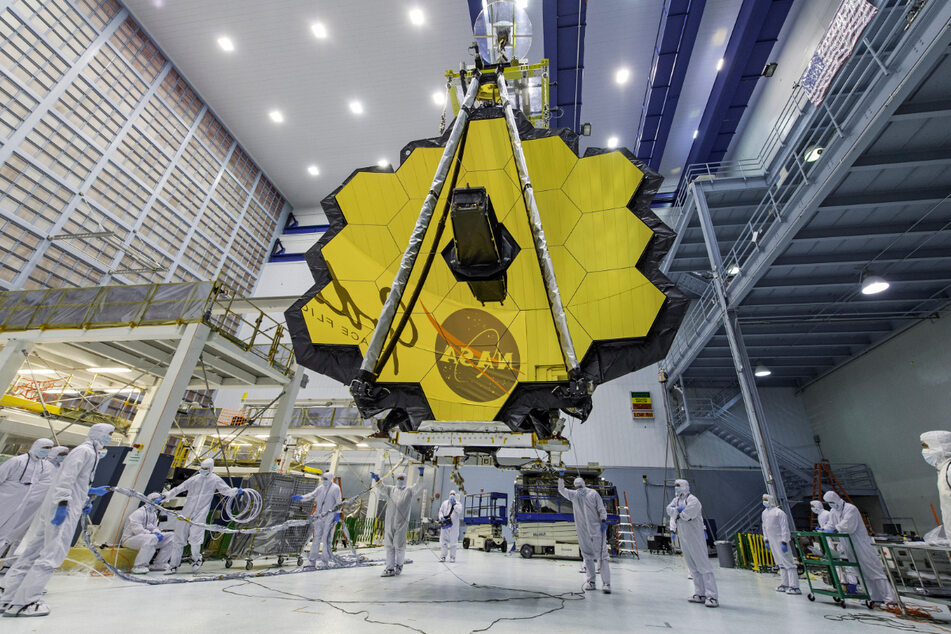 Das "James Webb"-Weltraumteleskop wurde Ende 2021 in Betrieb genommen.