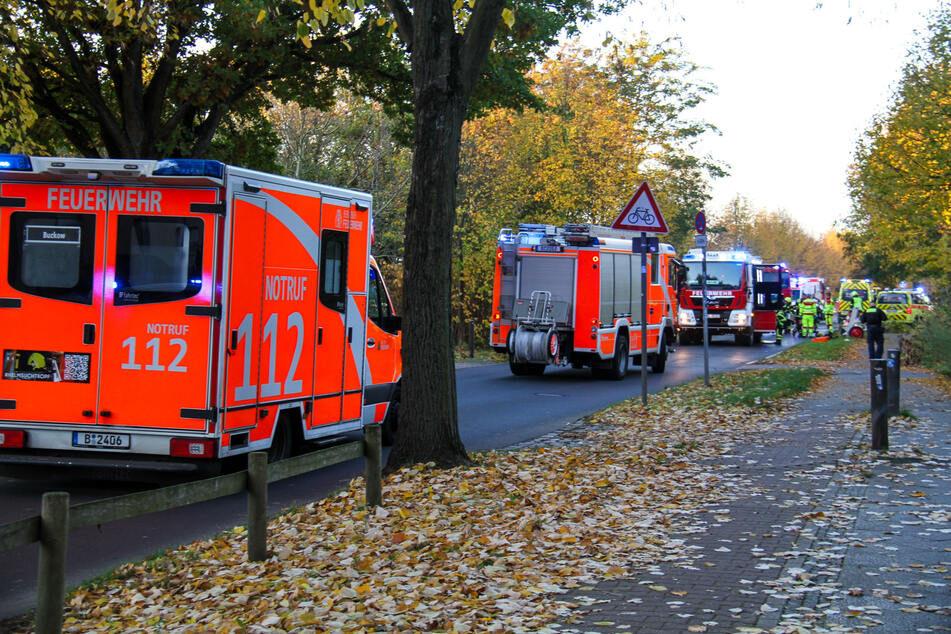 Die Straße war für einige Zeit voll gesperrt.