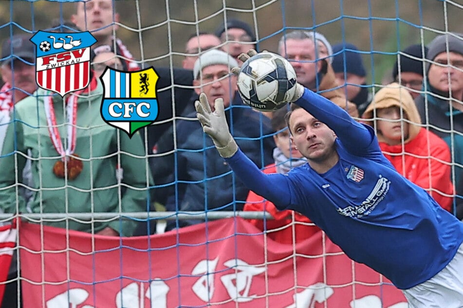 FSV-Keeper Lucas Hiemann heiß gegen seine Himmelblauen