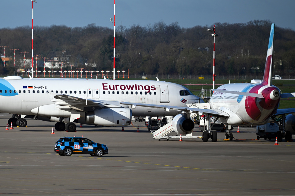 Besonders viel Verkehr herrscht am Düsseldorfer Flughafen am ersten (31. März bis 2. April) und am letzten Ferienwochenende (14. bis 16. April).