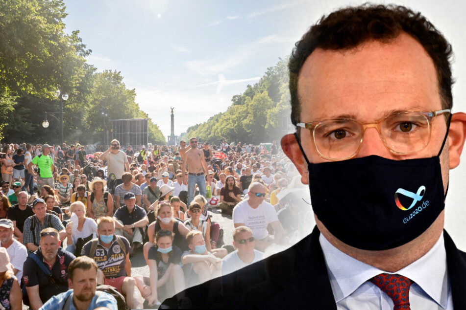 Jens Spahn hat die Massen-Demonstration in Berlin kritisiert.
