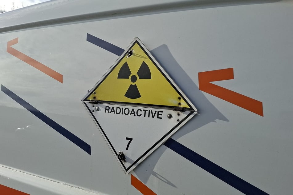 An Bord befand sich radioaktives Material.