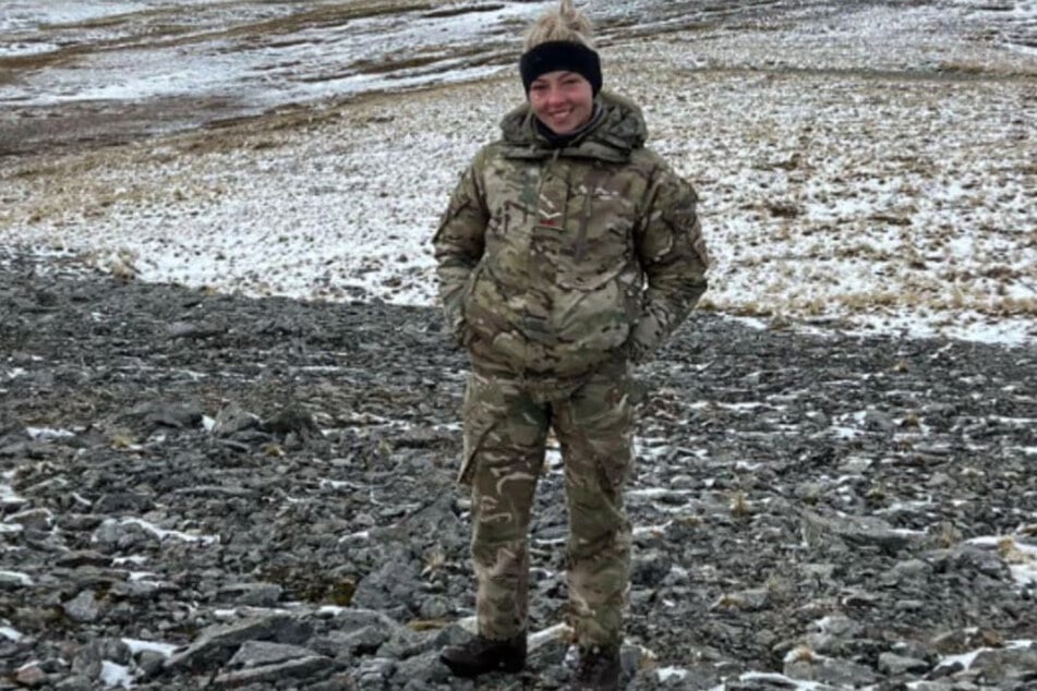 Lucy war Sanitäterin bei den Welsh Guards.